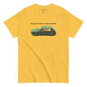 Designed For Brazil. Loved Worldwide. Unisex Classic T-shirt