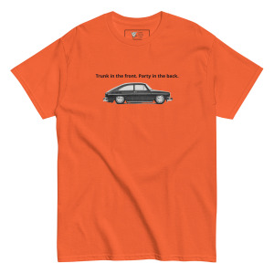 Trunk In The Front. Party In The Back. Unisex Classic T-shirt