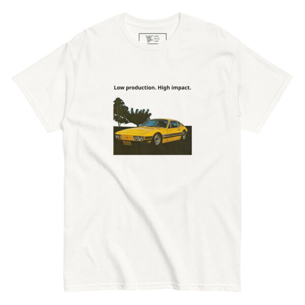 Low production. High impact. Unisex Classic T-shirt